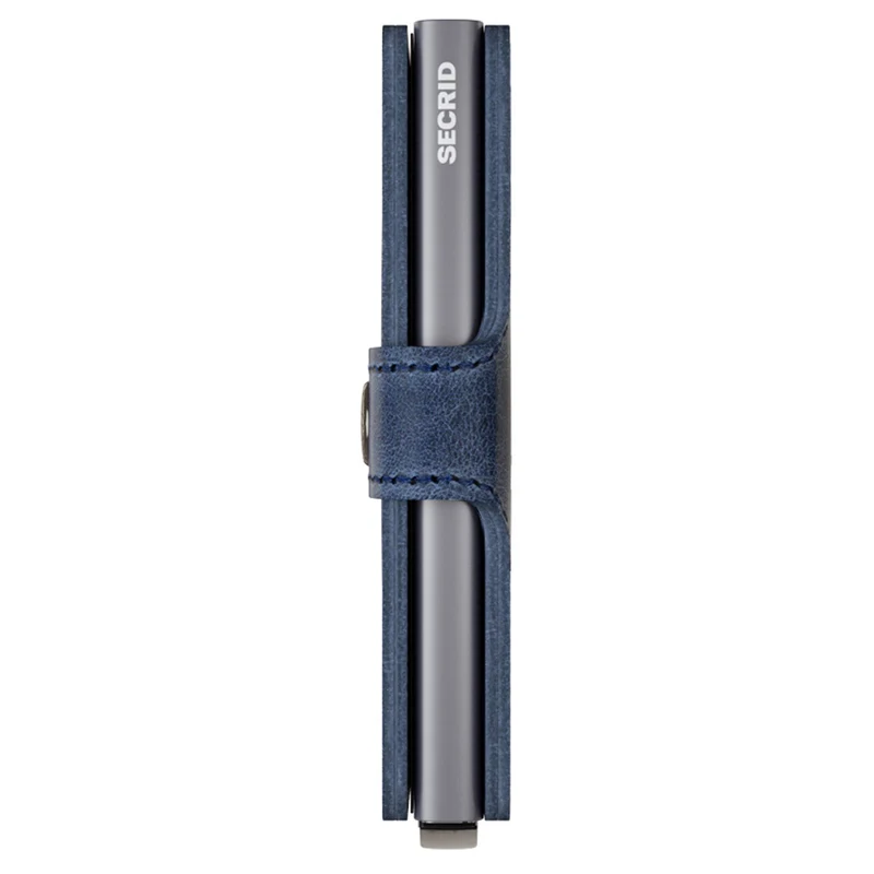 Secrid Vintage Miniwallet - Geldbörse RFID 6.5 cm (blue)