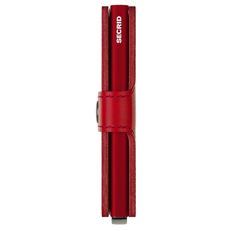 Secrid Original Miniwallet - Geldbörse RFID 6.5 cm (red-red)