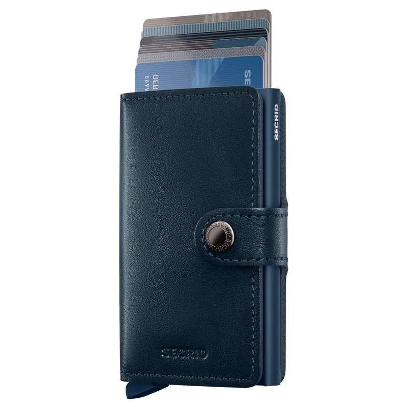 Secrid Original Miniwallet - Geldbörse RFID 6.5 cm (navy-navy)