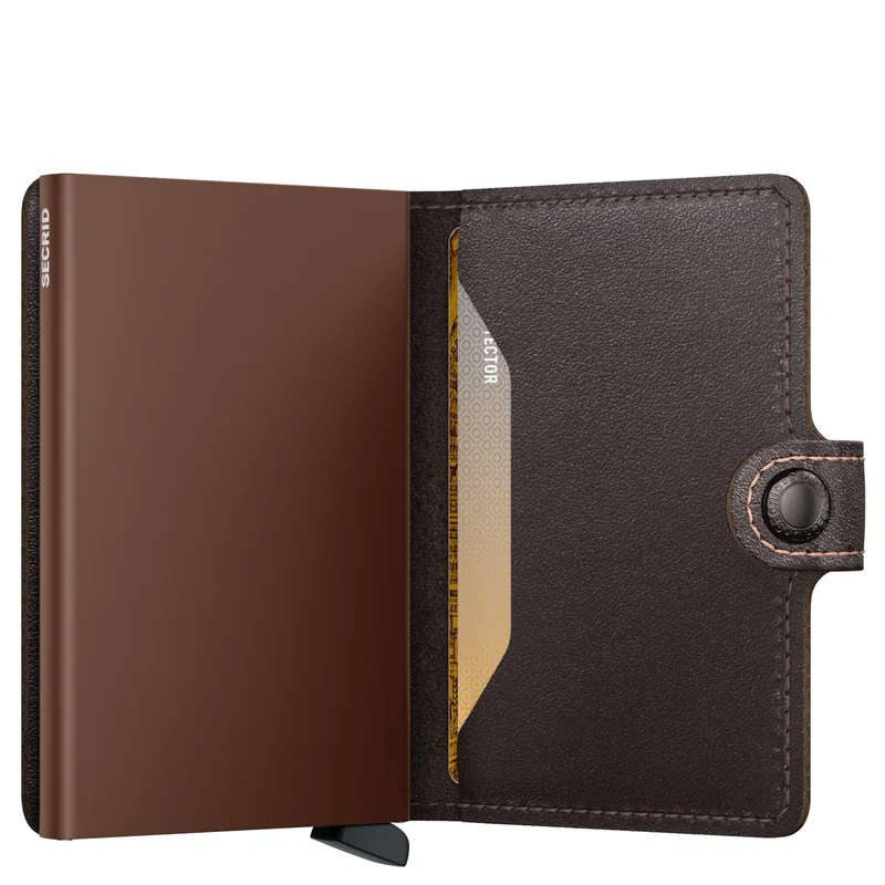 Secrid Original Miniwallet - Geldbörse RFID 6.5 cm (brown)