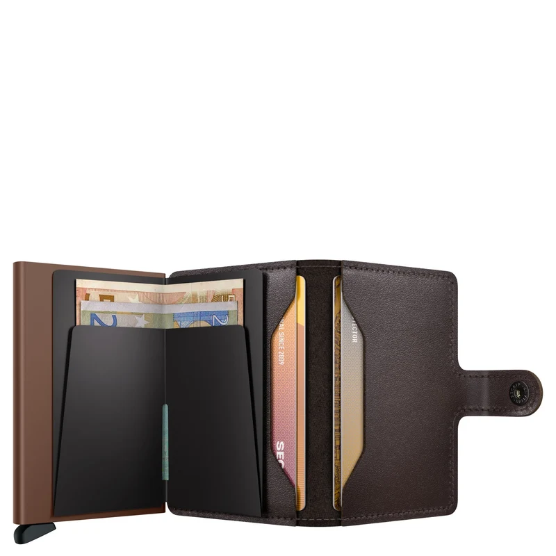 Secrid Original Miniwallet - Geldbörse RFID 6.5 cm (brown)