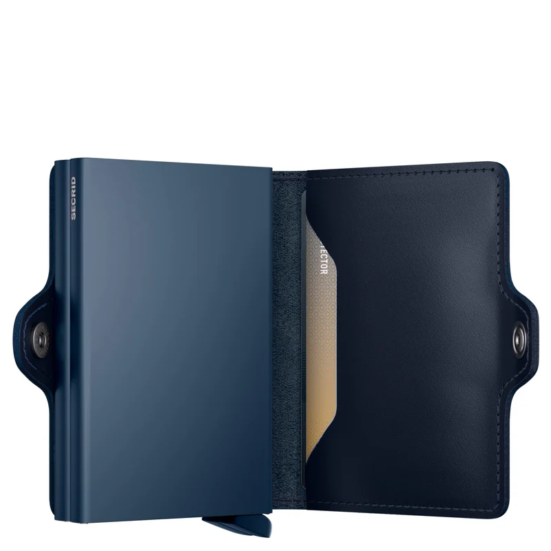 Secrid Original Twinwallet - Geldbörse RFID 7 cm (navy-navy)