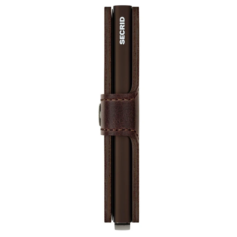 Secrid Vintage Miniwallet - Geldbörse RFID 6.5 cm (chocolate)