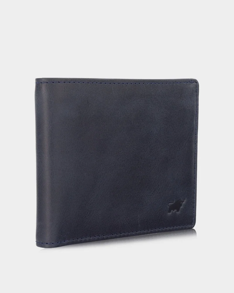 Braun Büffel Arezzo RFID 4CS Blau Geldbörse