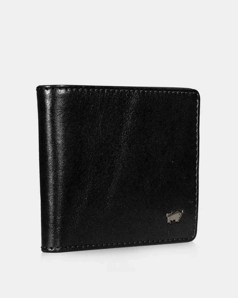 Braun Büffel Country RFID 4+3CS Schwarz Geldbörse