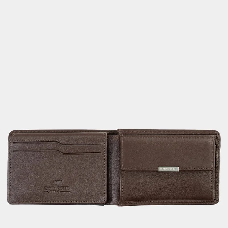 Braun Büffel Golf 2.0 4CS Braun Geldbörse