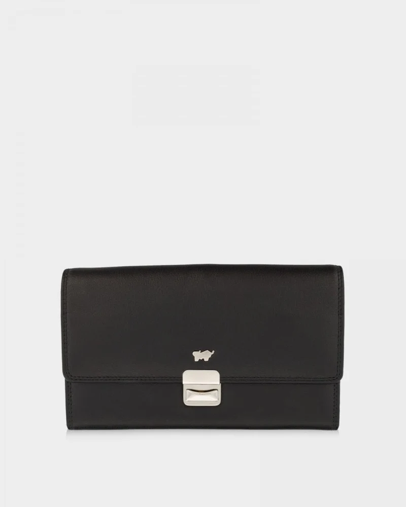 Braun Büffel Golf 2.0 Schwarz Geldbörse
