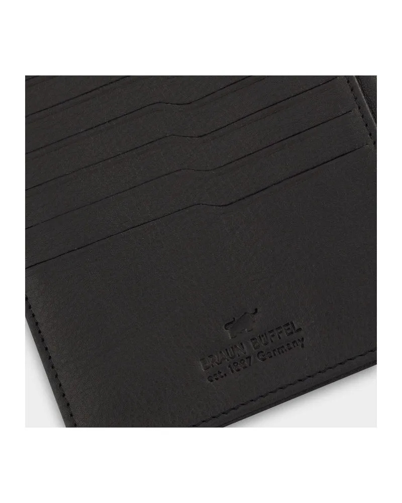 Braun Büffel Golf 2.0 H 14CS Schwarz Geldbörse