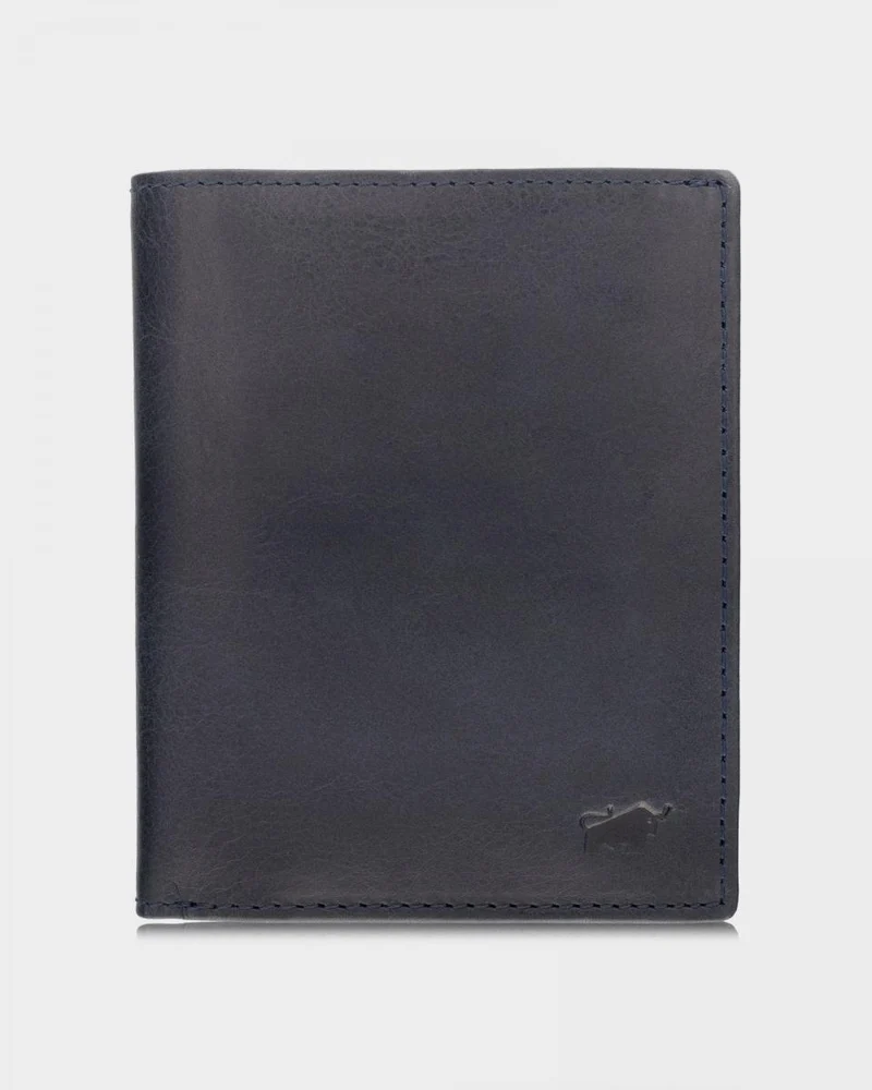 Braun Büffel Arezzo RFID blau Geldbörse