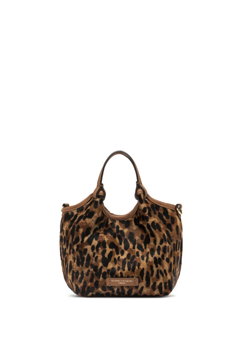 Gianni Chiarini Dua Beuteltasche mit Cavallino-Effekt