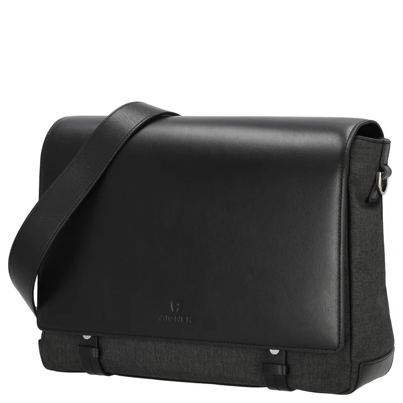 Aigner Torino L - Umhängetasche 36 cm (black)