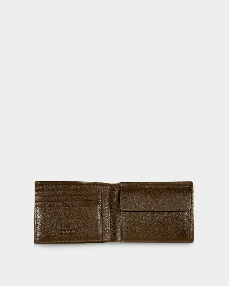Braun Büffel Leder Prato RFID Geldbörse