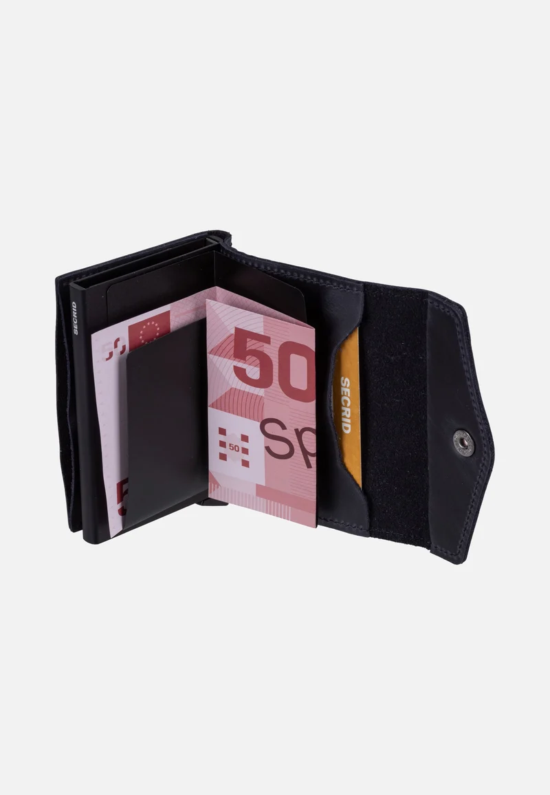 Envelope Vintage Black - Portemonnaie