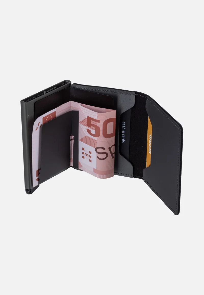 Slimwallet Matte Satin Steel - Portemonnaie