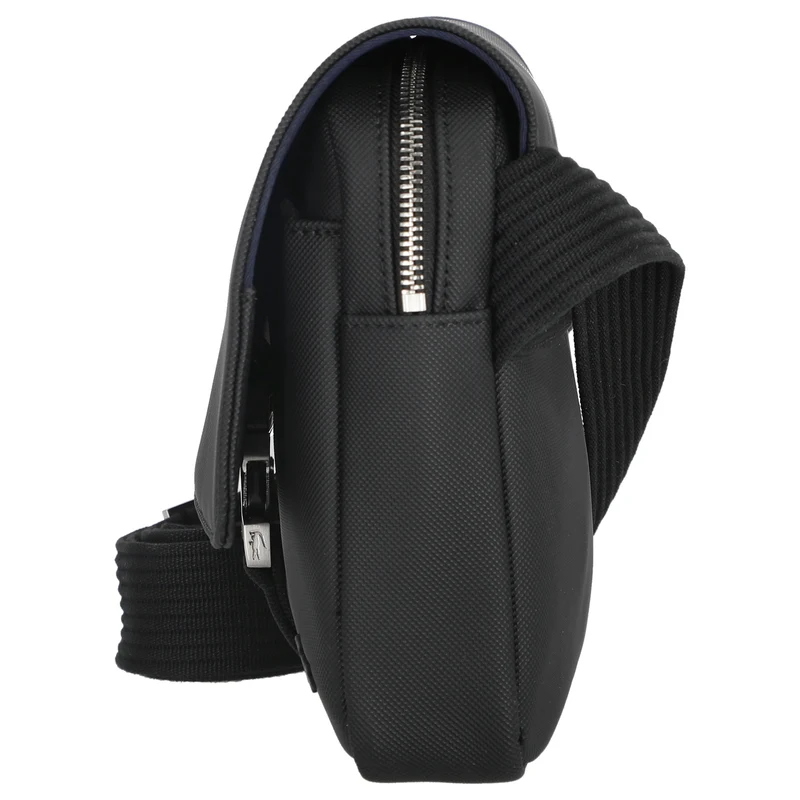 Lacoste Men's Classic Messenger - Umhängetasche 25 cm (black)