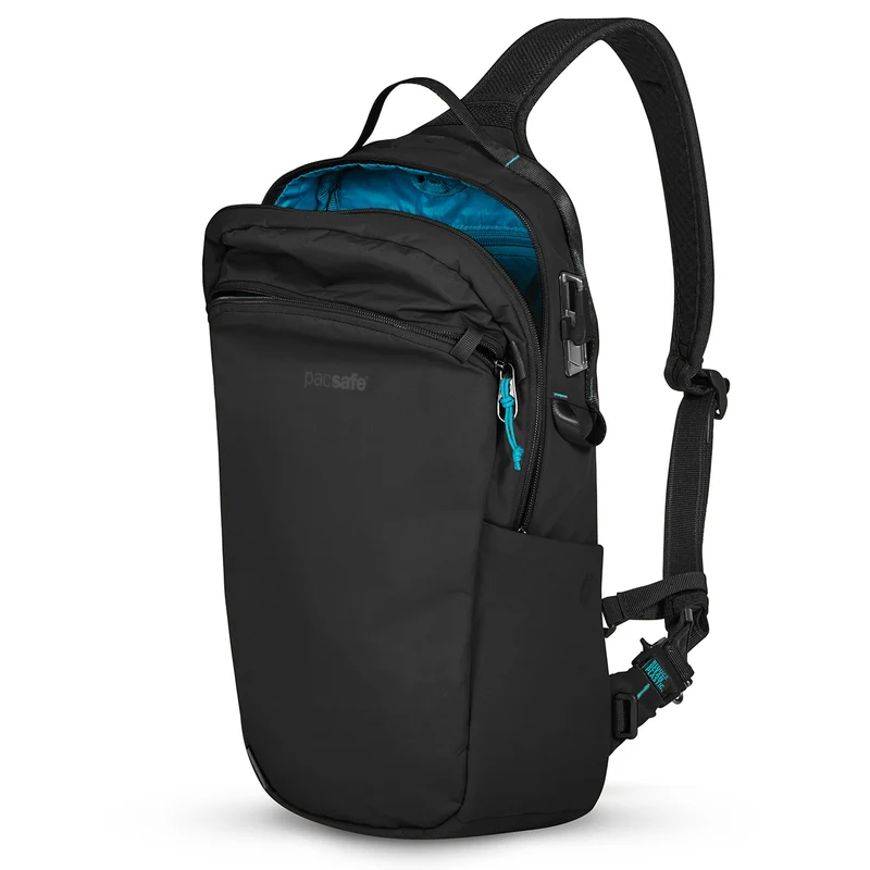 pacsafe ECO 12 Sling - Umhängetasche 44 cm RFID (black)