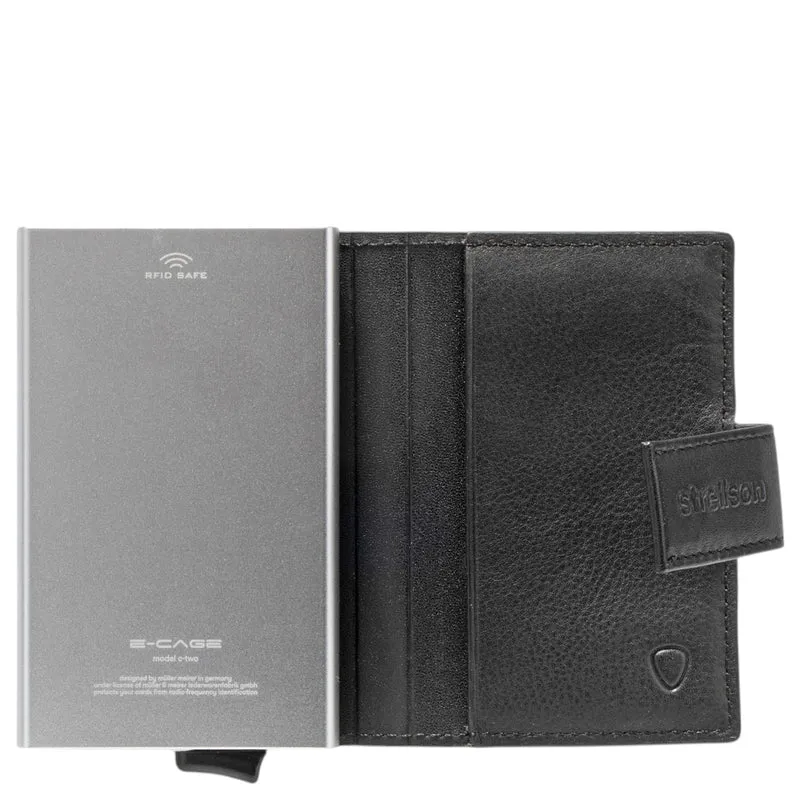 Strellson Carter c-Two E-Cage - Kreditkartenetui 6cc 10 cm RFID (black)