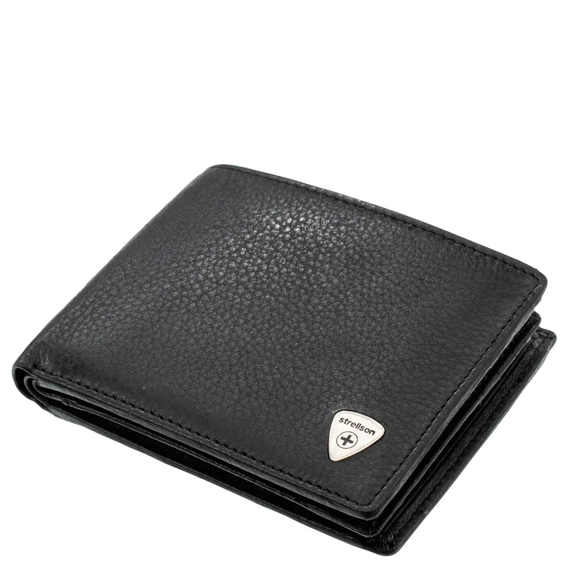 Strellson Harrison - Geldbörse BillFold 8cc 12 cm (black)