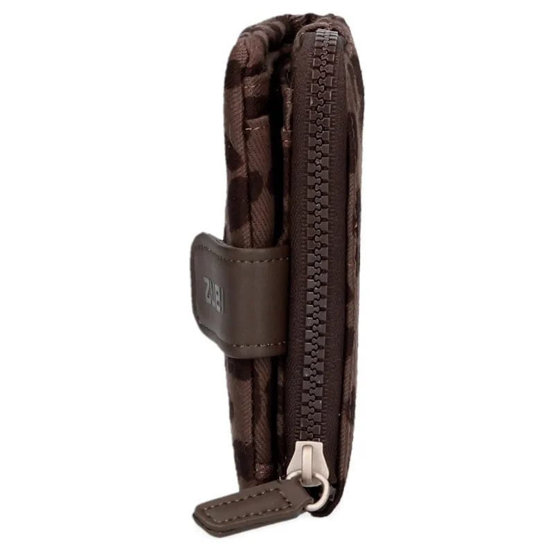 zwei Mademoiselle MW5 - Geldbörse 6cc 13 cm (leo-brown)