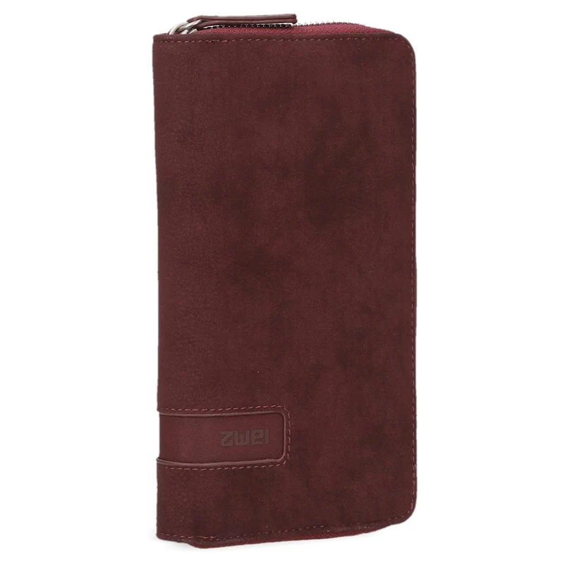 zwei Mademoiselle MW2 - Geldbörse 15cc 20 cm (nubuk-bordeaux)