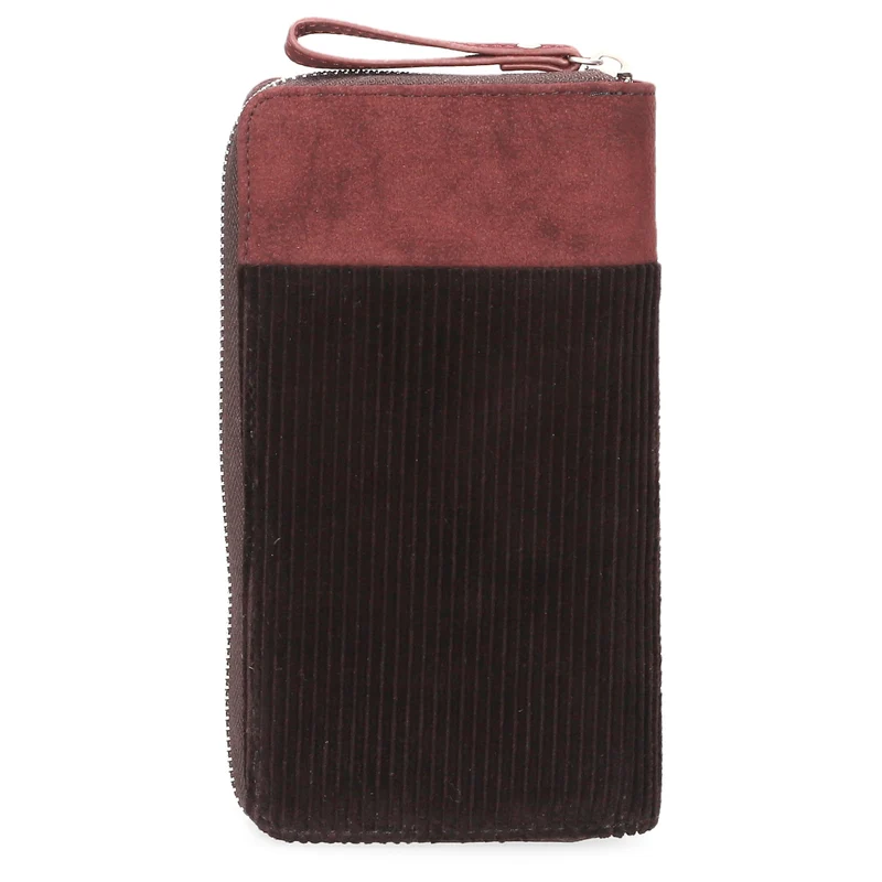 zwei Eva EV2 - Geldbörse 15cc 19 cm (cord-espresso)