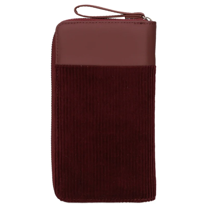zwei Eva EV2 - Geldbörse 15cc 19 cm (cord-bordeaux)