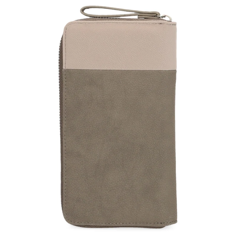 zwei Eva EV2 - Geldbörse 15cc 19 cm (nubuk-mud)