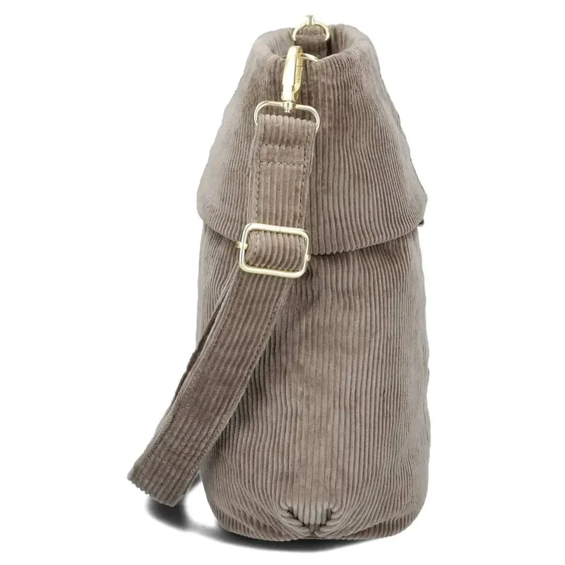 zwei Mademoiselle M90 - Umhängetasche 28 cm (cord-mocca)