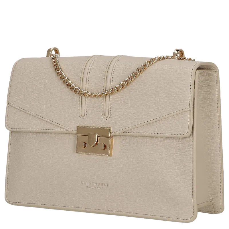 Seidenfelt Roros Big - Schultertasche 28 cm (tofu beige)