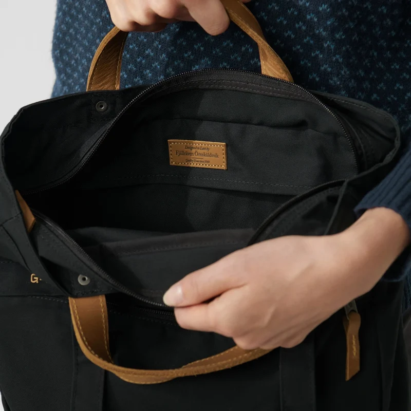 Fjällräven Totepack No. 1 - Umhängetasche/Rucksack 39 cm (black)