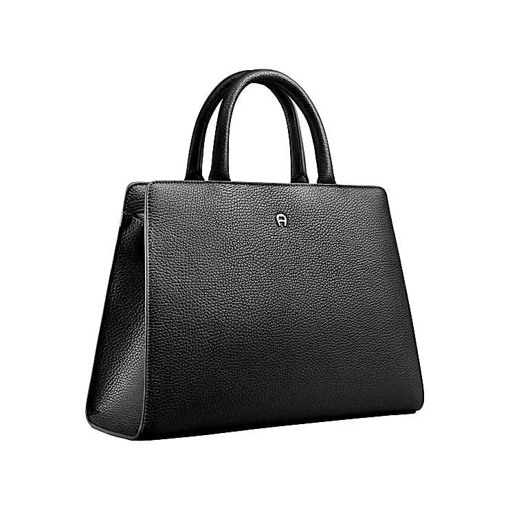 Aigner Cybill Black Riemenhandtasche