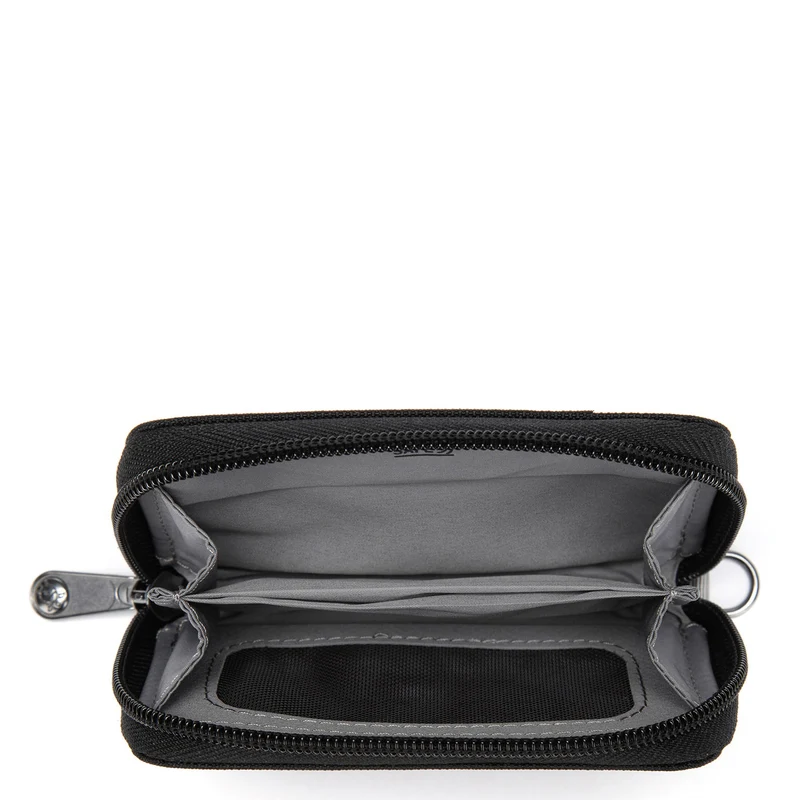 pacsafe RFIDsafe Card Wallet - Geldbörse 10cc 11 cm (jet black)