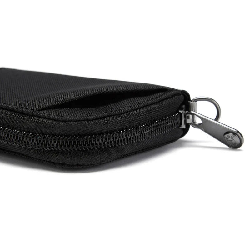 pacsafe RFIDsafe Card Wallet - Geldbörse 10cc 11 cm (jet black)