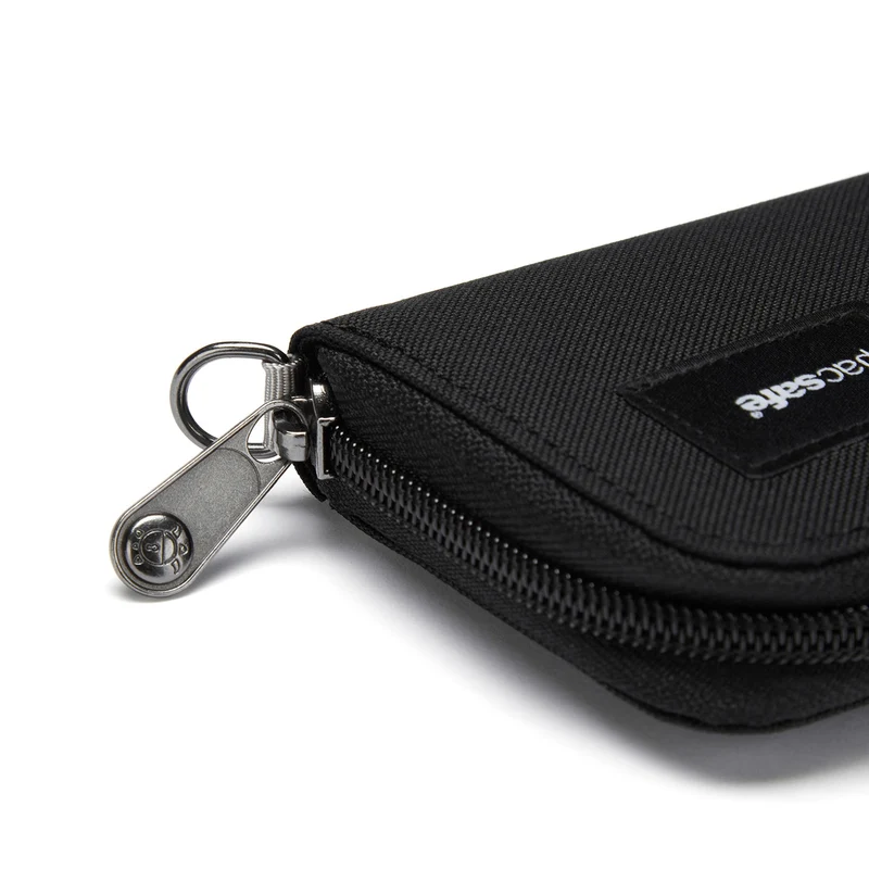 pacsafe RFIDsafe Card Wallet - Geldbörse 10cc 11 cm (jet black)