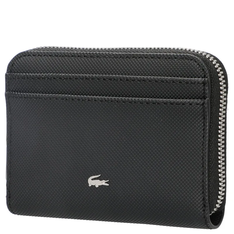 Lacoste Zip Coin Wallet XS - Geldbörse 8cc 12 cm (black)