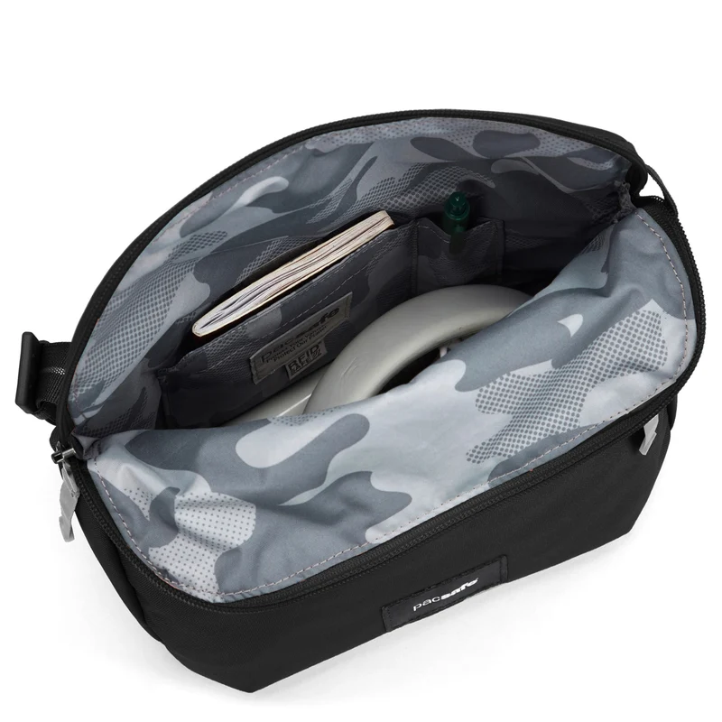 pacsafe GO Saddle Crossbody - Umhängetasche 24 cm (jet black)