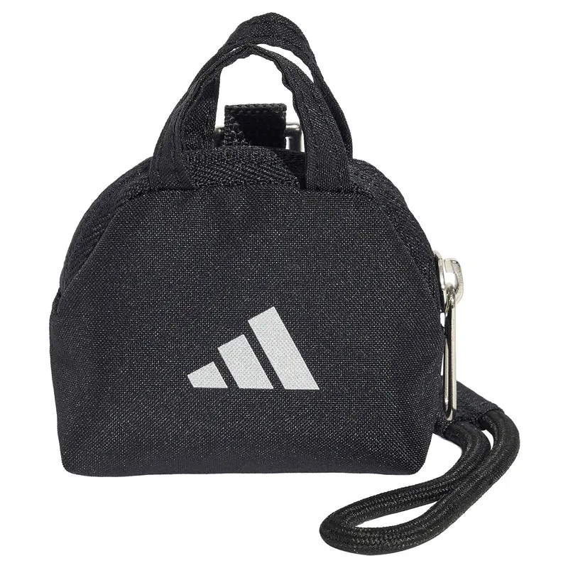 adidas Mini Charm Bag - Taschenanhänger 7.5 cm (black/silver metallic)