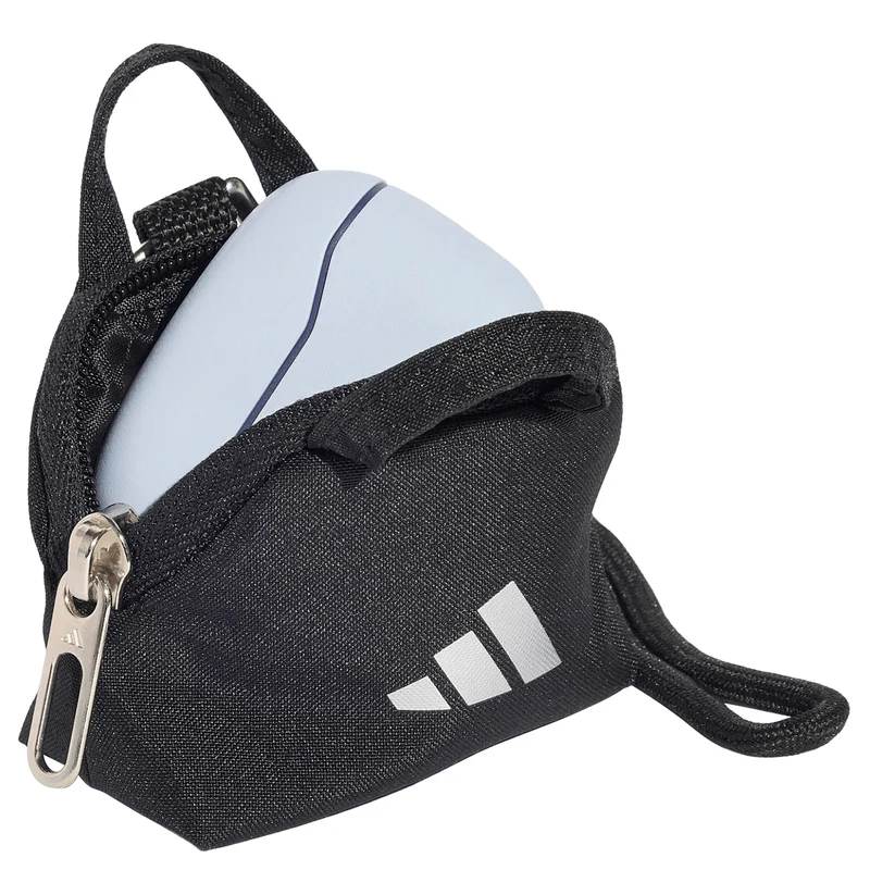 adidas Mini Charm Bag - Taschenanhänger 7.5 cm (black/silver metallic)
