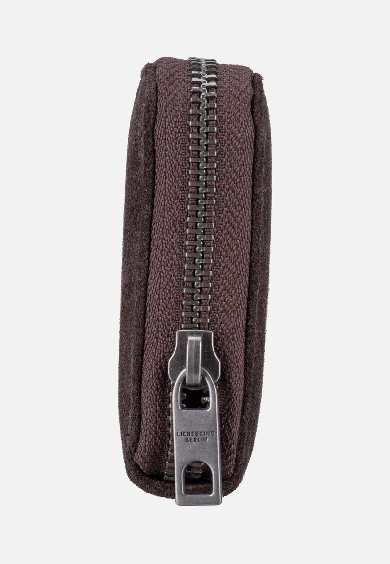 Ines L Suede Deep Soil - Portemonnaie