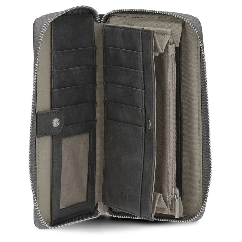 zwei O.OW2 - Geldbörse 19 cm (grey)