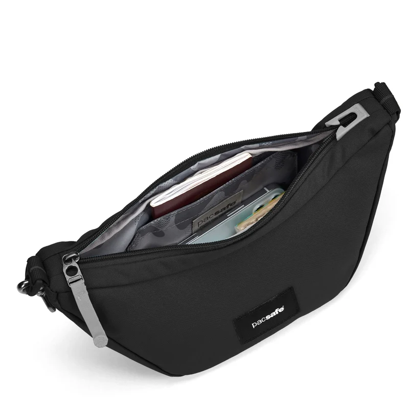 pacsafe GO Lunar crossbody - Umhängetasche 28 cm RFID (jet black)