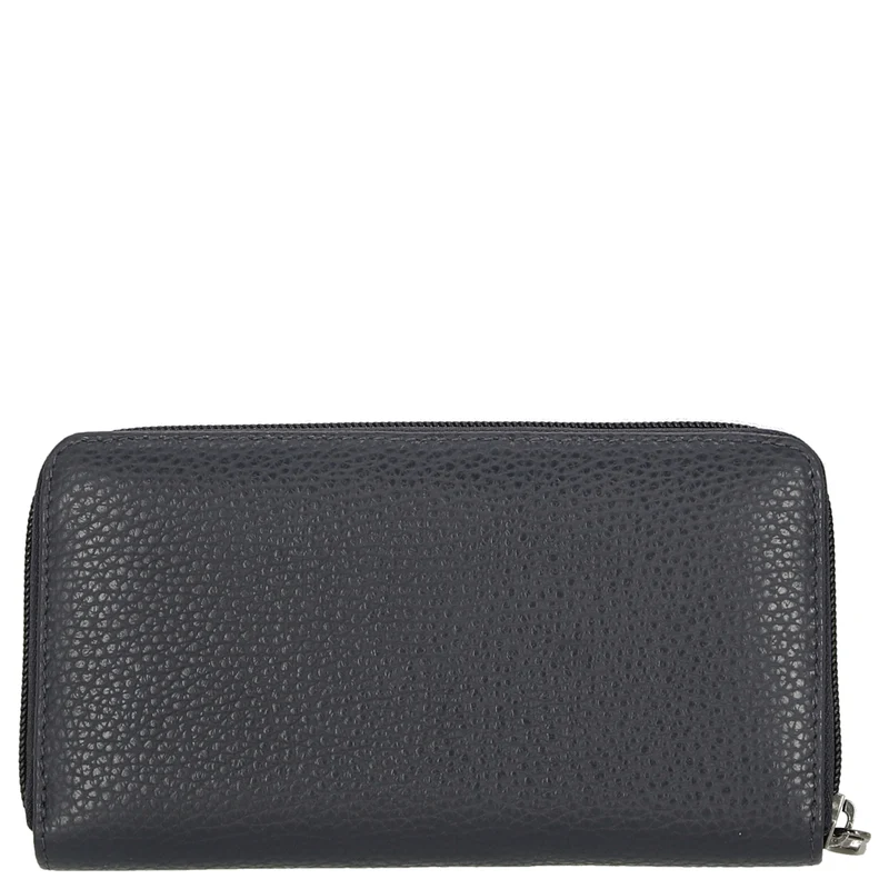 Mandarina Duck Mellow Leather - Geldbörse 12cc 19 cm (dress blue)