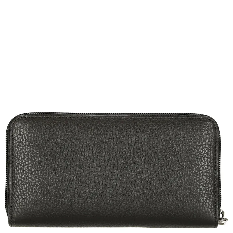 Mandarina Duck Mellow Leather - Geldbörse 12cc 19 cm (black)