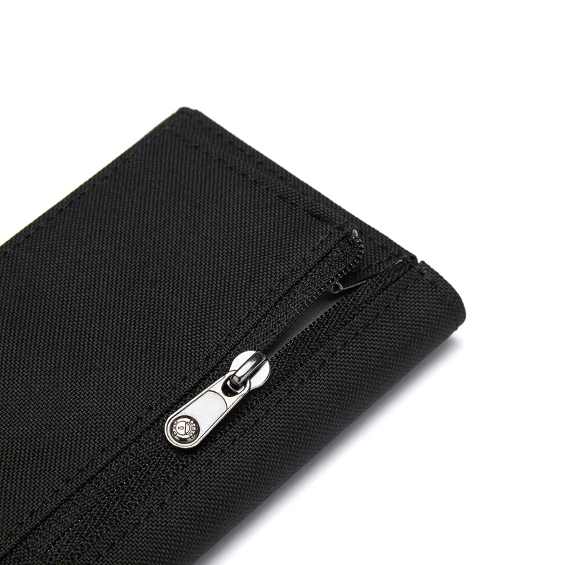 pacsafe RFIDsafe Trifold Wallet - Geldbörse 6 cc 11.5 cm (jet black)