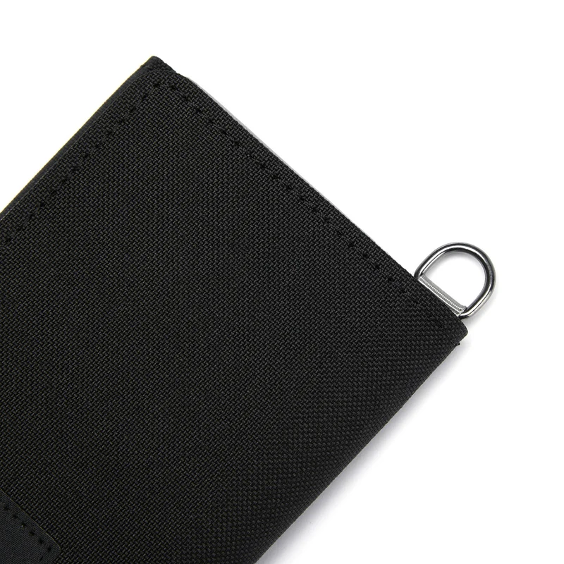 pacsafe RFIDsafe Trifold Wallet - Geldbörse 6 cc 11.5 cm (jet black)