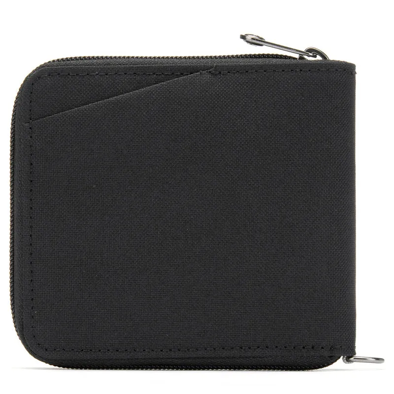 pacsafe RFIDsafe Zip Around Wallet - Geldbörse 6cc 11 cm (jet black)