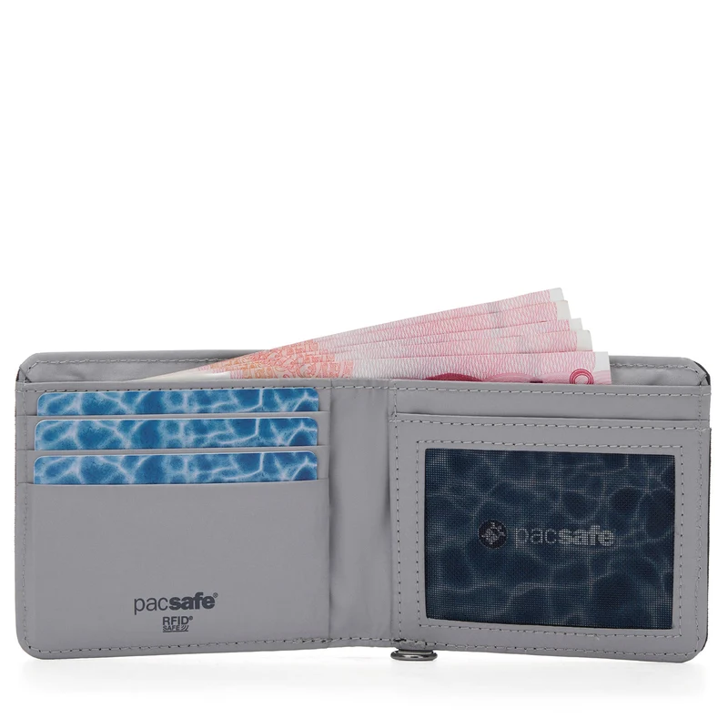 pacsafe RFIDsafe Bifold Wallet - Geldbörse 3cc 10.5 cm (jet black)