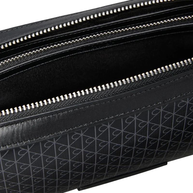 Calvin Klein Emblem AOP - Handgelenktasche 20 cm (black)