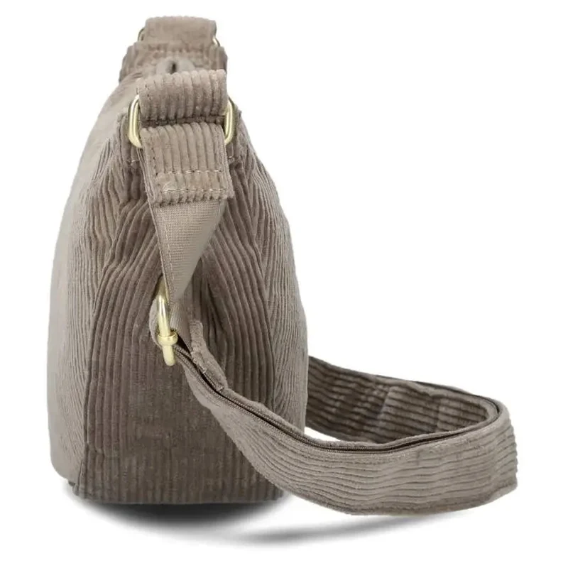 zwei Mademoiselle M50 - Umhängetasche 32 cm (cord-mocca)