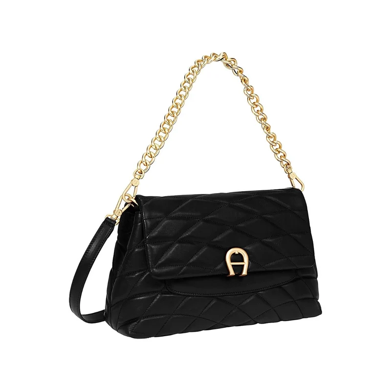 Aigner Maggie Black Überschlagtasche